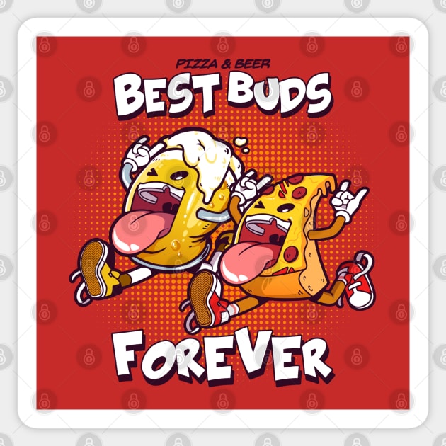 BEST BUDS #1 Sticker by mankeeboi